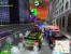 Eingekeilt. Unser dank Sonderlackierung gr&uuml;n-schwarzer Xbox-Beetle wird von zwei Polizei-Mustangs in die Mangel genommen. Links zieht das Gegnerfeld an uns vorbei.